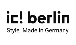 Logo de la marque Ic! berlin vendue chez Valérie Verhaeghe opticien à Blagnac près de Toulouse